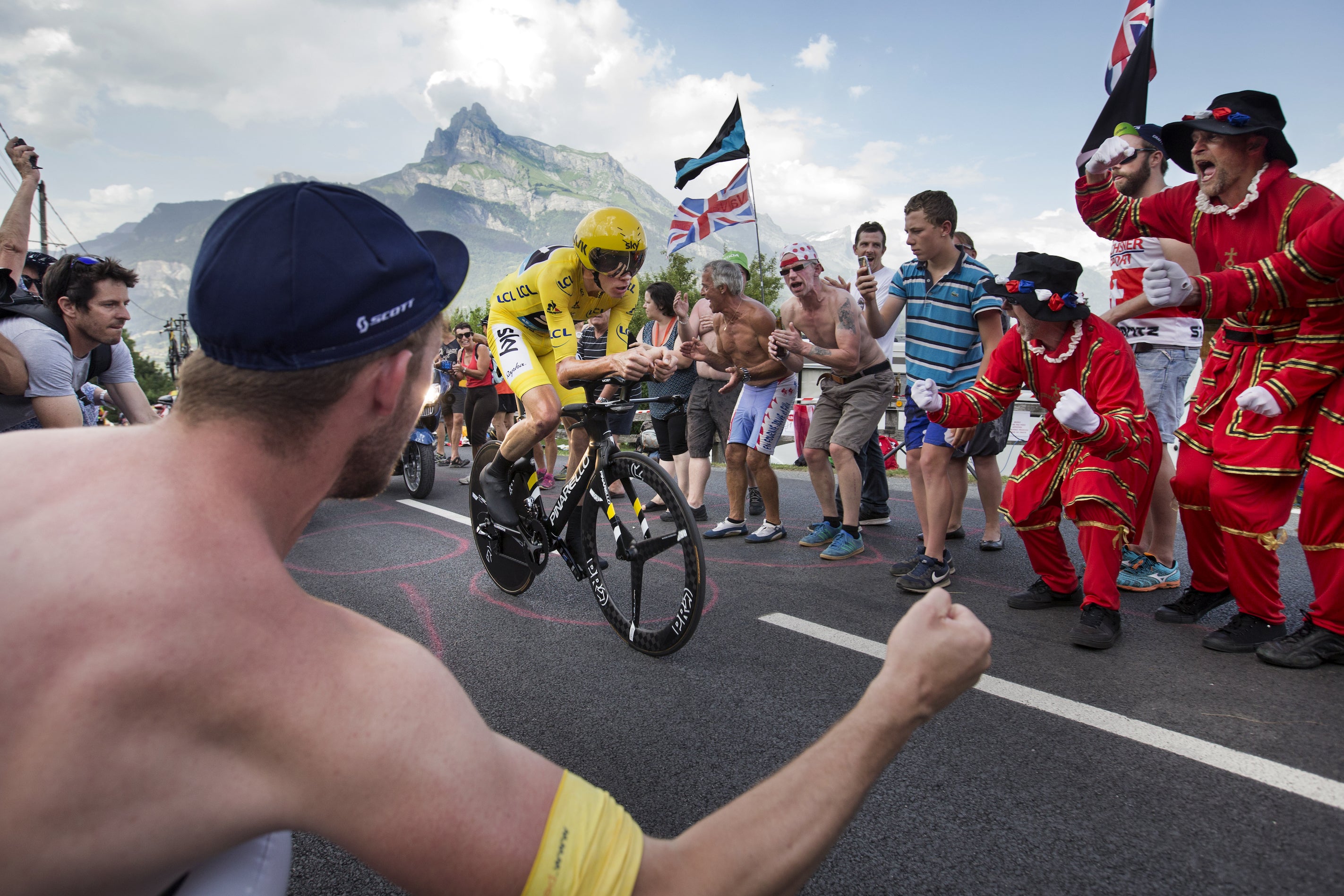 Mit dem Tour de France-Fotografen über die Aufnahme der besten Radfahrer der Welt